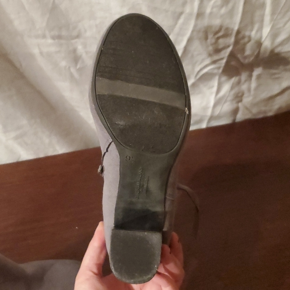4/$30 Gray Christian Siriano for Payless boots 9.5 ** - Picture 8 of 10
